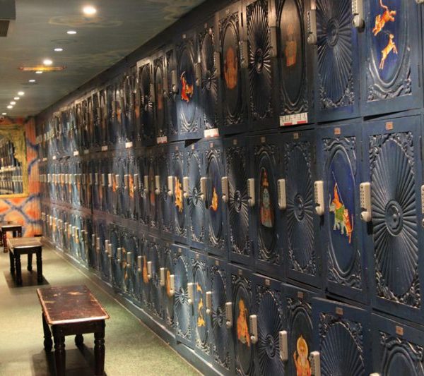 Vestiaires sécurisés avec code