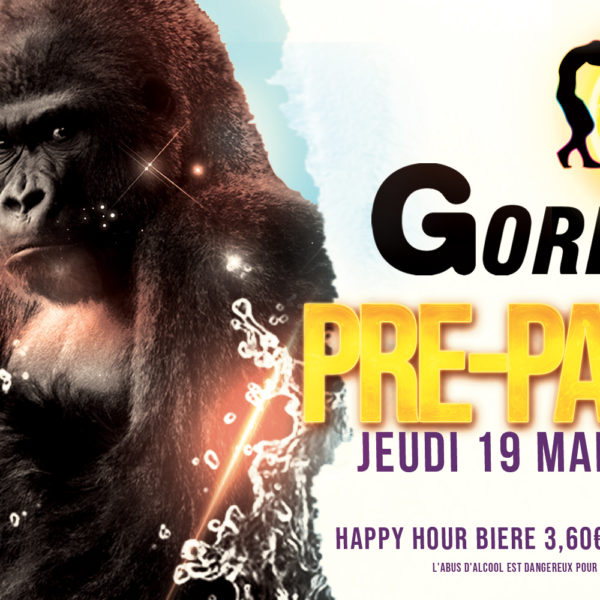 Gorillas Pre-Party
